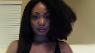 NO HEAT DAMAGE!!! How To Straighten Natural Hair Tutorial