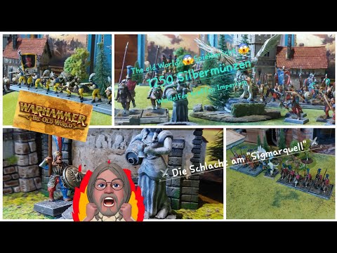 🌳🔥🌳 #retro THE OLD WORLD 🏰 Ein erzählerischer #Spielbericht : "Die Schlacht am Sigmarquell"  (in 4K)