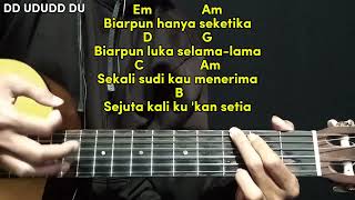 Download lagu Tutorial Chord Mudah KAU YANG BERNAMA SERI - HANDY BLACK | Versi Gampang mp3