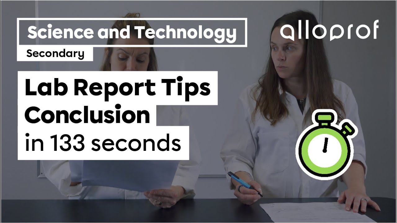 Lab Report Tips - Conclusion