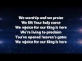 The King is Here - Kim Walker-Smith w/ Lyrics ...