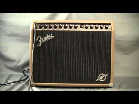 Обзор комбоусилителя Fender Acoustasonic 100