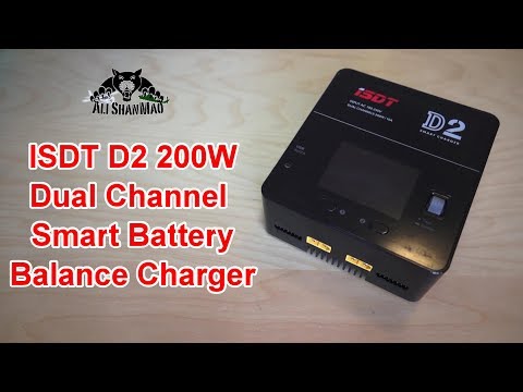 ISDT D2 200W 20A AC Dual Channel Output Smart Battery Balance Charger