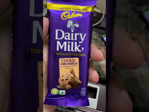 CADBURY DAIRY MILK COOKIE CRUMBLE EDITION #chocolate #mumbai #energy
