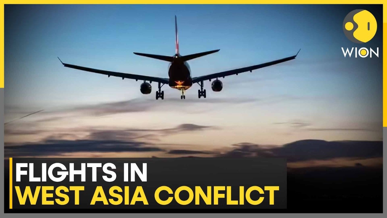 US-Iran War: 19,000+ Flights Cancelled, Airspace Closures Disrupt Global Travel | WION