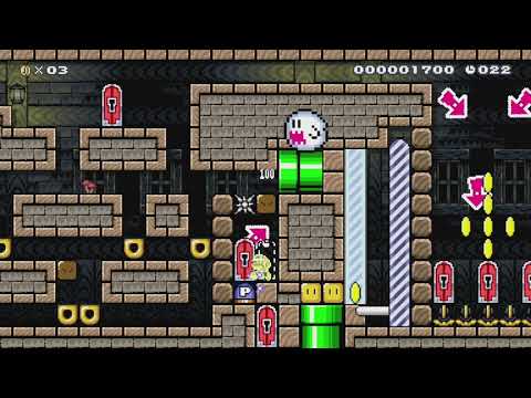 Puzzling Puzzle by Juan ~ World Record! - Super Mario Maker - No Commentary 1bk