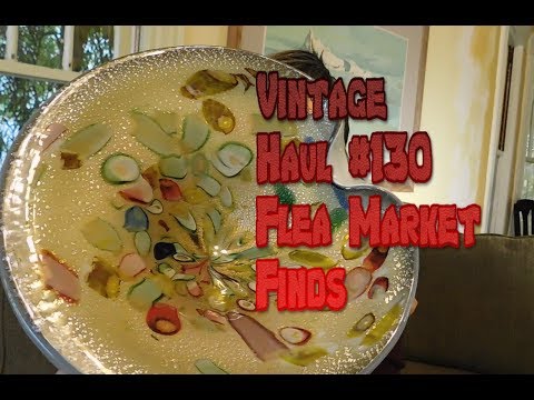 Diggin' with Dirty Girl S7E21 Vintage Haul #130 Flea Market Finds to Sell on Etsy