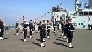 preview picture of video 'Søværnets Tamburkorps Royal Danish Navy Band'