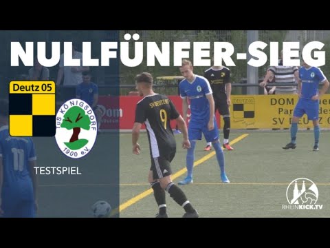 Nullfünfer-Sieg | SV Deutz 05 – TuS BW Königsdorf (Testspiel)