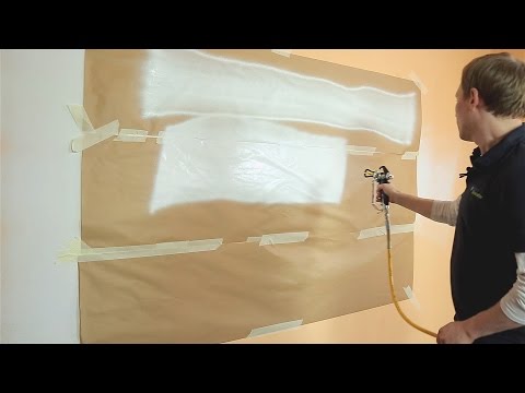 Richtig spritzen? Druck optimal einstellen bei Airless Farbspritzgeräten