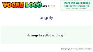 Video thumbnail for angrily