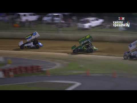 Sep 17th Sp2 at TWW Cairns Speedway - Sprintcars heat 2