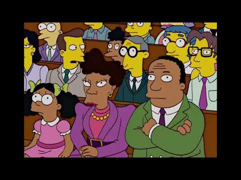 S.W.A.T. Coming to a Church Near You - Bart Mangled Banner (Disney 2004)