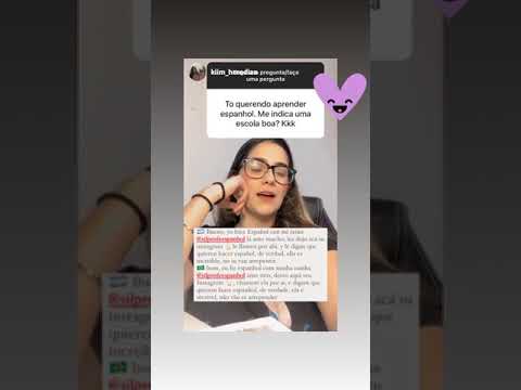 Depoimento de uma aluna muito querida! Vem estudar espanhol comigo!