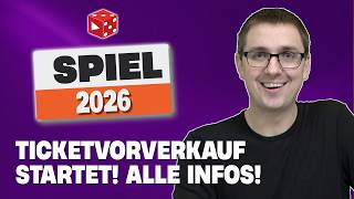 SPIEL 2026: Der Ticketvorverkauf startet! Alle Infos zu den Tickets! (Wann, wie viel, wo, wie lange)