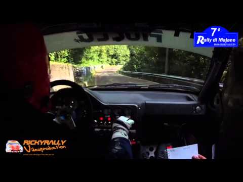 CAMERA CAR FILIPOZZI   GRIMALDI 7° RALLY DI MAJANO 2014 P S 2 MONTENARS