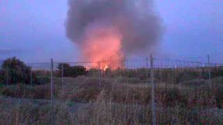 preview picture of video 'Incendio canneto a Quartu Sant' Elena 28.05.13'