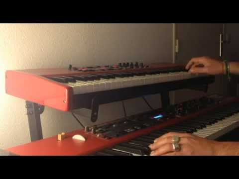 Nord Stage 2 HA88 & Nord Electro 3 61 Dual Keyboard / Tom Sawyer Effect