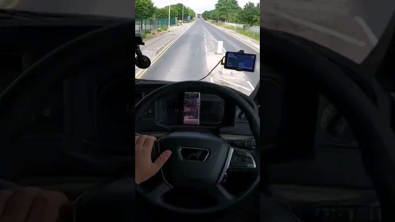 pov driving Truck Man tgx 2022 - adrian cox UK