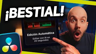Este PLUGIN con IA 😱 EDITA POR TI en DaVinci Resolve