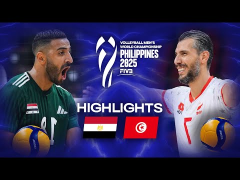 Egypt 🇪🇬 vs. Tunisia 🇹🇳 - Highlights | Men's World Championships 2025