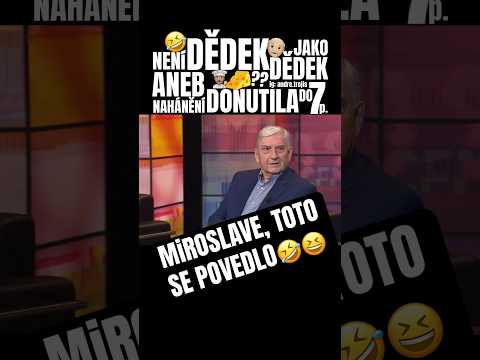 Dorazil i bez hermelínku???? #miroslavdonutil #7paduhonzydedka #donutil #czsk #sranda #humor #hermelin