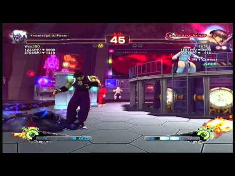 SSF4 Arcade Edition 2012 - EKS (Guy) vs. Wee250 (Oni)