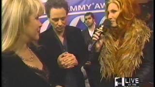 Stevie Nicks with Michelle Visage at 1998 Grammys