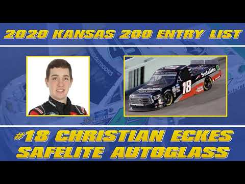 2020 Kansas 200 / Kansas Speedway 200 - Doubleheader Trucks Entry List