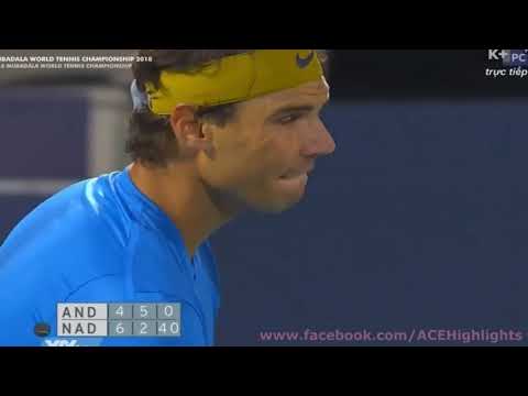 Rafael Nadal vs Kevin Anderson 2018 Mubadala Highlights