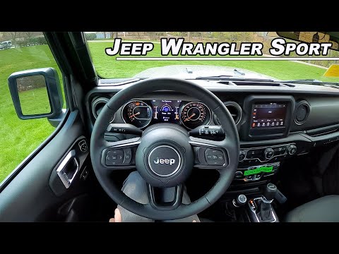 2021 Jeep Wrangler Sport 4x4 Two Door - Is the 2.0L Turbo Enough? (POV Binaural Audio)