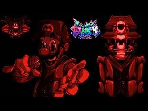 Friday Night Funkin D-Sides - It´s-A-Me Comparison (Fanmade vs Official)