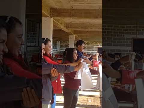 DINÁMICA ATRAPA LA HOJA 🔥 #school