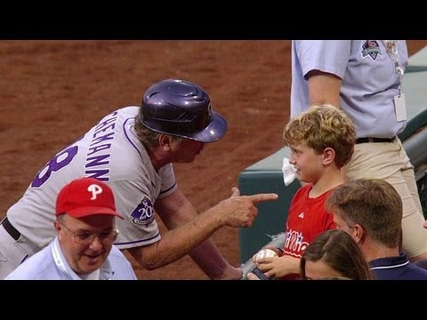 Coach gives a young fan awesome life advice