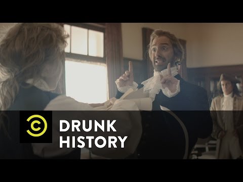 酔っぱらいの歴史-アレクサンダー・ハミルトンの蒸れた情事 (Drunk History - Alexander Hamilton's Steamy Affair)