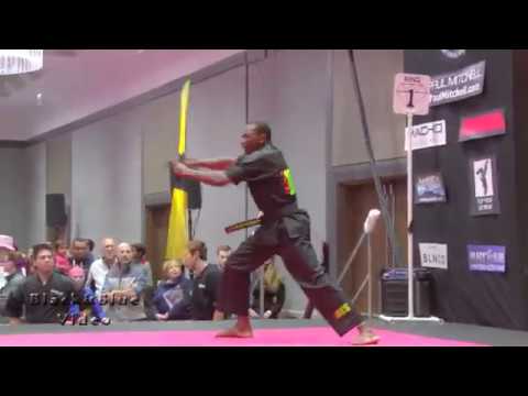 Triple Bo Kata from 2019 Diamond Nationals Martial Arts Tournament