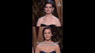 Devil Wears Prada at the Oscars | Anne Hathaway, Emily Blunt & Meryl Streep | #Shorts