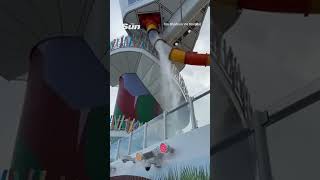 Cruise passenger left ‘sliced open’ as waterslide shatters on Icon of the Seas ship