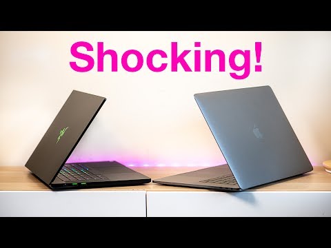 Which Ones Faster MacBook Pro 15 Vs PC Laptops - Razer Blade - Aero 15 Classic