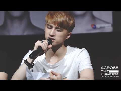 130808 대전팬싸 - VIXX Ken Q&A (연상은 몇살 위까지 가능?)