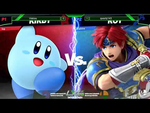 qwertz143 (Kirby) vs Vishire (Roy) - Smash Ultimate @ LXG 9