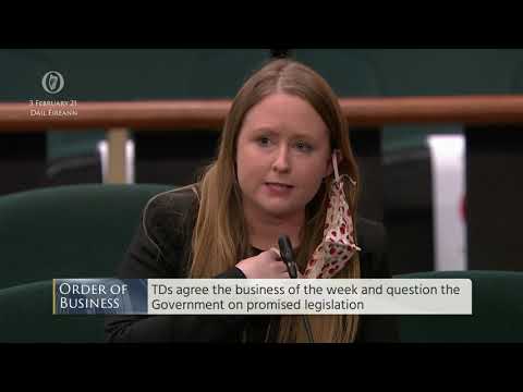 Deputy Mairéad Farrell- speech from 3 Feb 2021