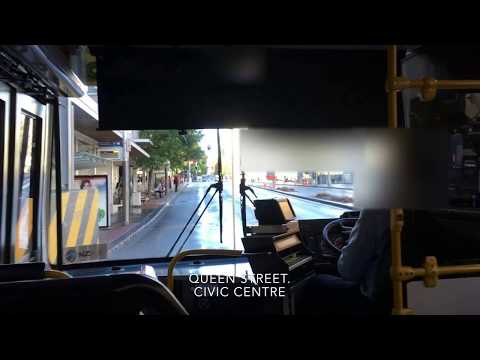 Scania K280 #2215 - Sandringham via Bond St to Civic Centre - Windscreen view