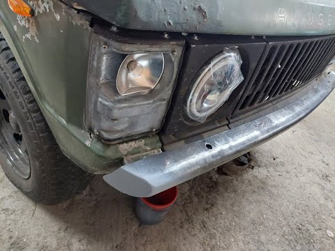 Range Rover Lincoln Green Ep17 Bonnet Catch and Bumper