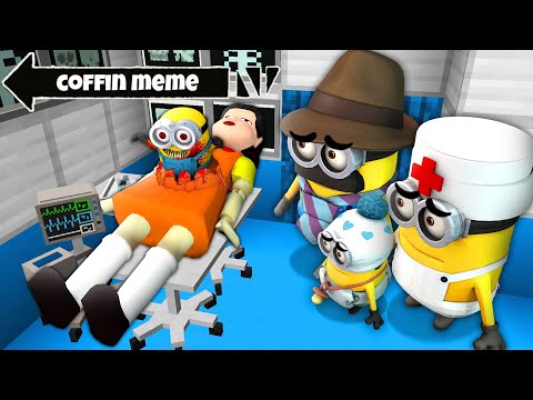WHAT'S INSIDE DOLL in SQUID GAME in MINECRAFT Scary Minion vs Minions Gameplay Movie traps