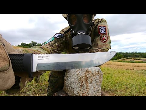 COLD STEEL OUTDOORSMAN LITE - KNIFE DESTRUCTION TEST - UNTIL IT BREAKS - STEEL: 1.4116