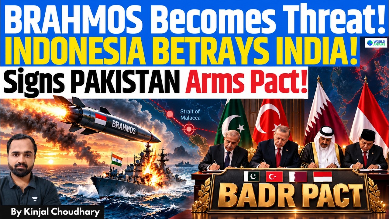 INDIA’S BRAHMOS & ASTRA AT RISK: Indonesia Can Leak Missile Tech to Pakistan via Badr Pact? | Kinjal