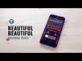 BEAUTIFUL BEAUTIFUL Ringtone Marimba Remix Ringtone Beautiful Beautiful ONF Tribute TUUNES APP