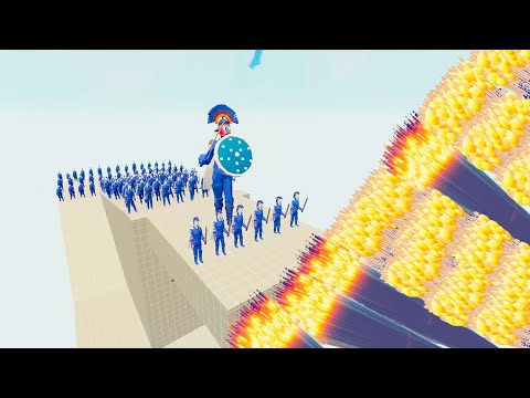 100x ICE ARMY + ICE GIANT vs 3x EVERY TABS UNIT - Totally Accurate Battle Simulator TABS