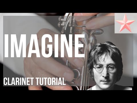 SUPER EASY: How to play Imagine by John Lennon on Clarinet (Tutorial)